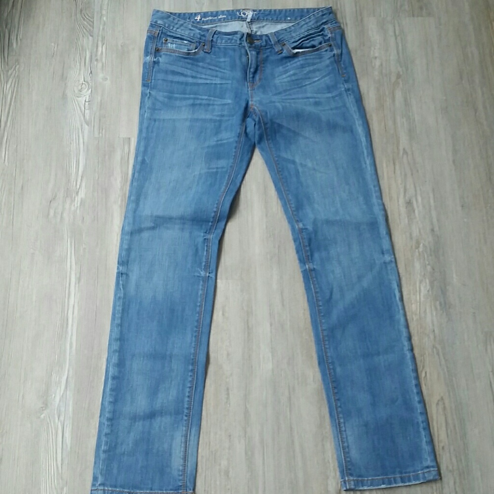 Loft modern slim denim jeans - Picture 2 of 8